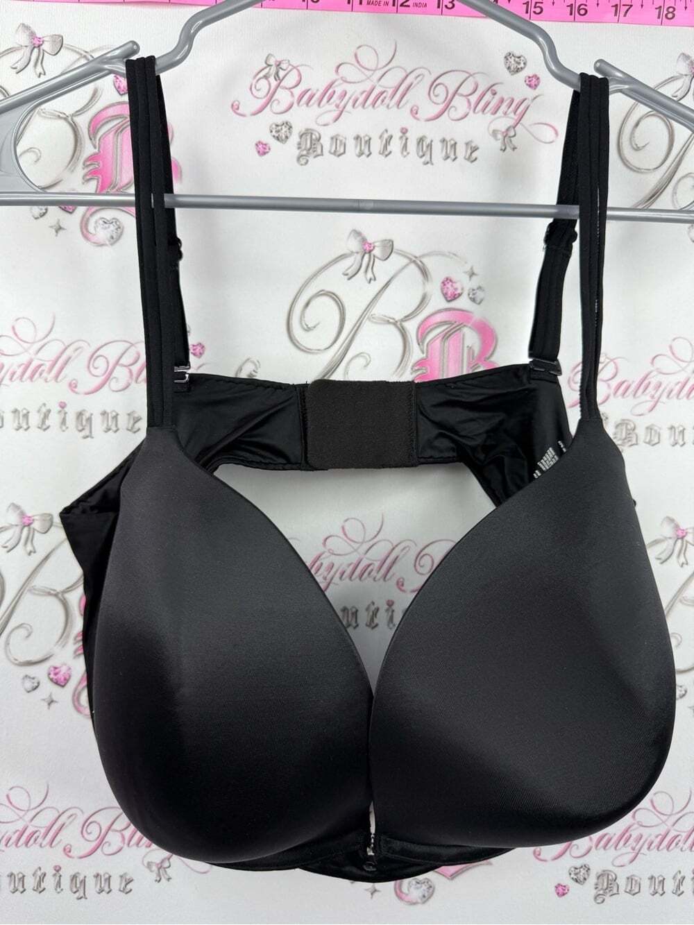 Victoria's Secret very sexy push up 40DD Black Smooth T-Shirt Bra